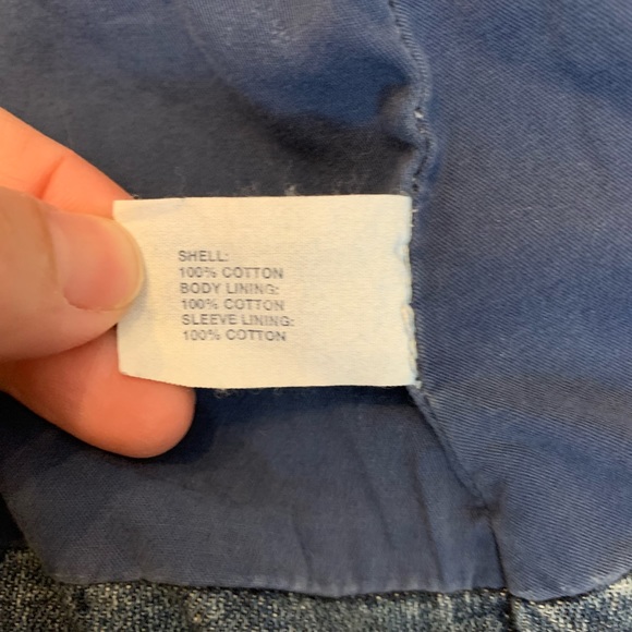 Gap puff sleeve denim jacket size 6 - Picture 5 of 7